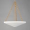 Maxim Lighting Artemis 6-Light Pendant, Natural Aged Brass 22456WTNAB - alternate 3